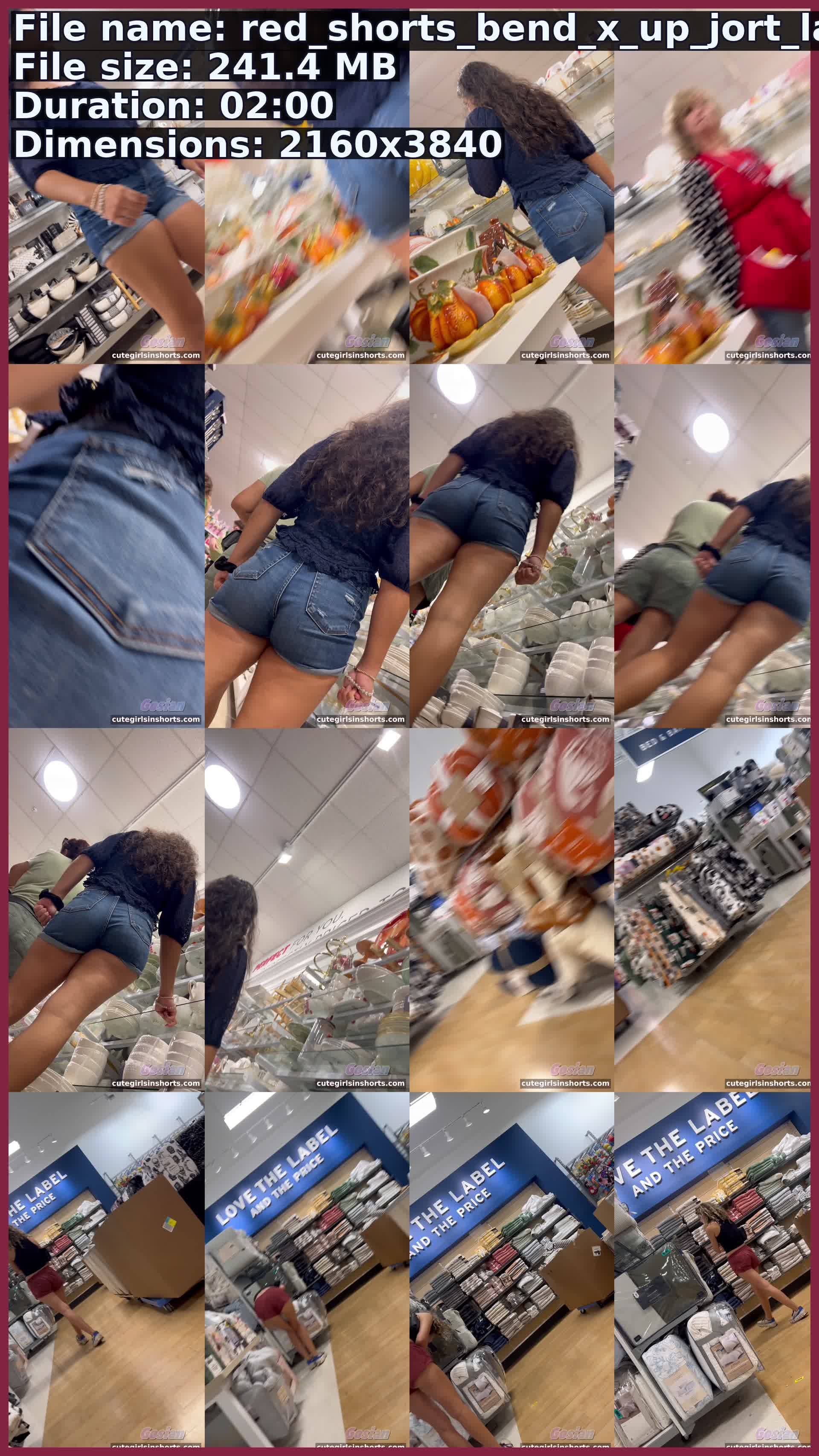 Red Shorts Bend X Up Jort Lat Dime Hg Double